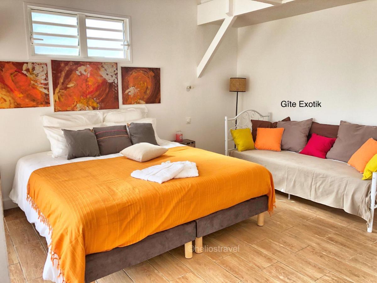 Residence O Coeur De Deshaies Appartements Exotik Et Tropikal Kültér fotó